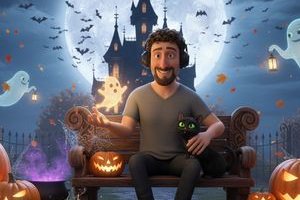 Style Dessin animΓ© 3d Halloween