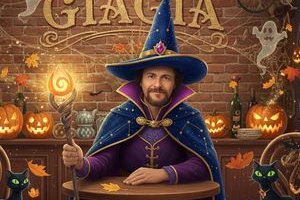 Giagia dessin animΓ© enfant